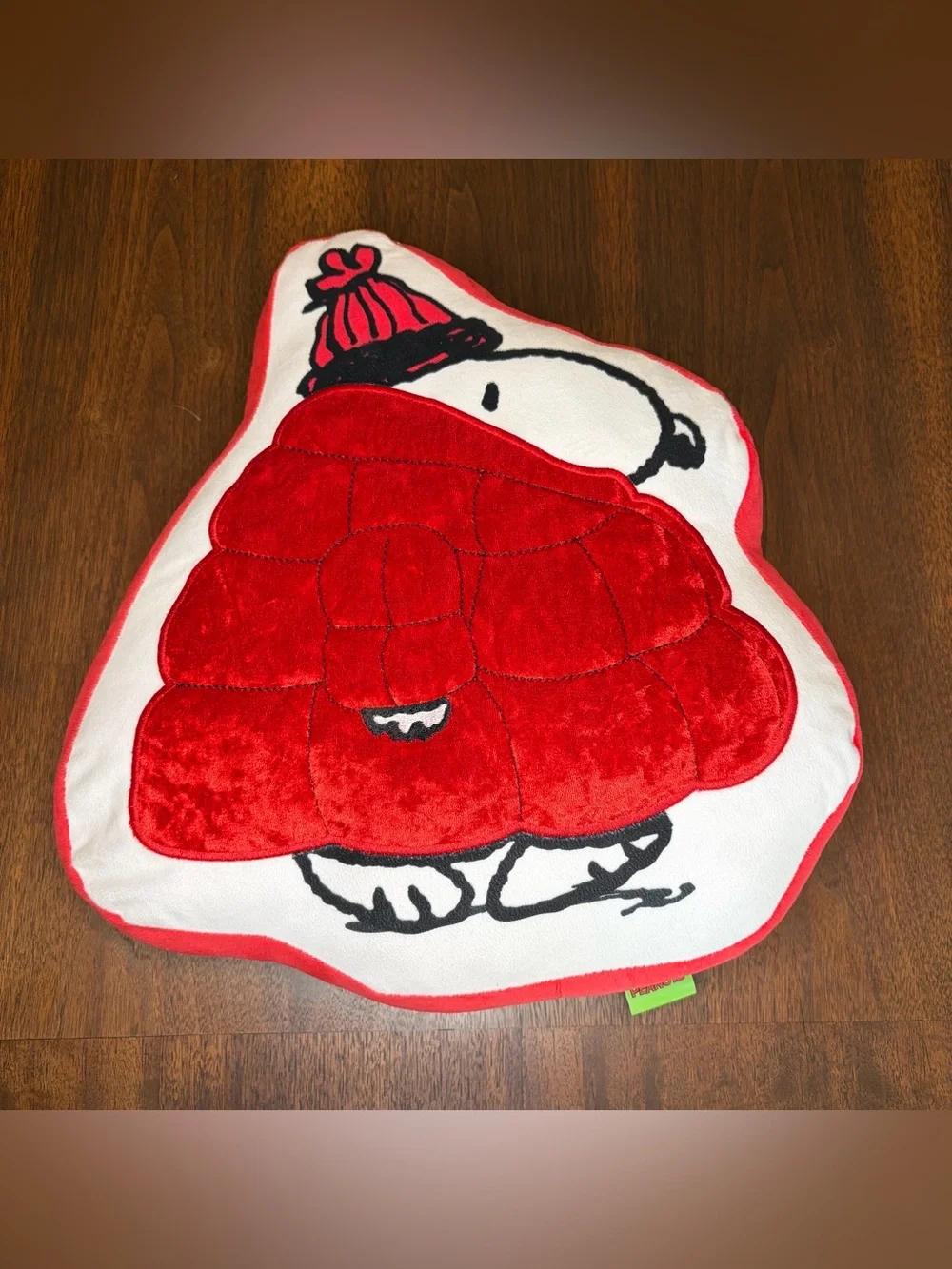 Peanuts Snoopy Red Puffer Winter Hat Jacket Coat Pillow Plush